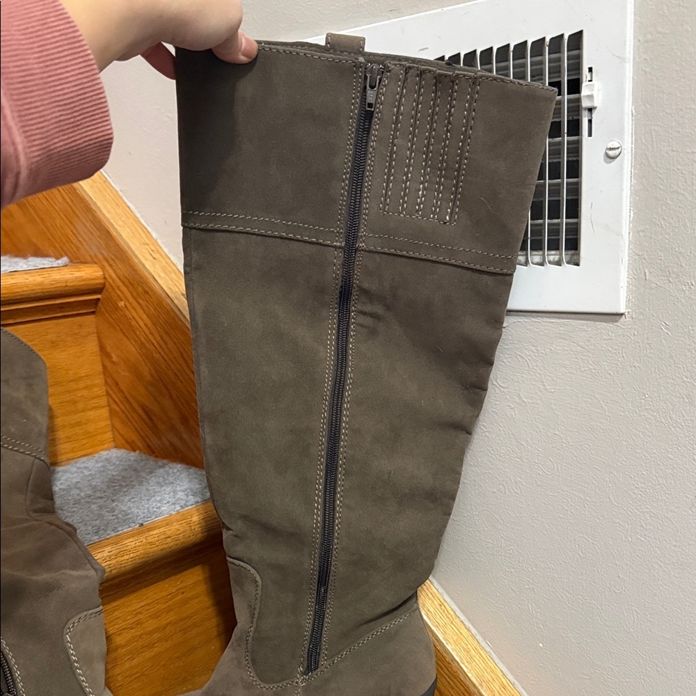 Lane Bryant  Over The Knee Brown Boots - Picture 9 of 10